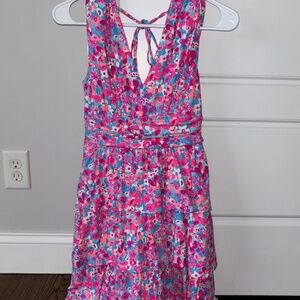 Women's Lilly Pulitzer Faye V-Neck Ruffle Dress (size XS)